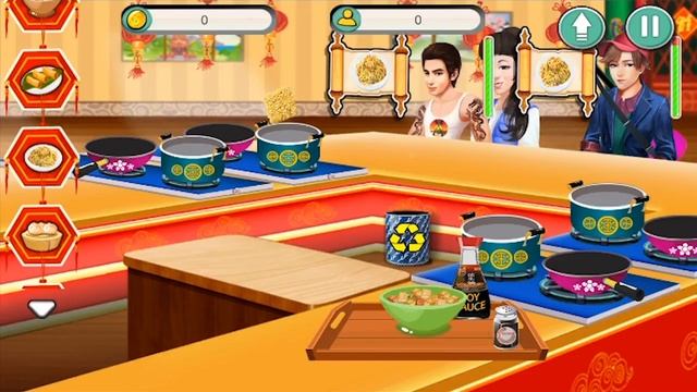 Chinese Food Court Super Chef Story Cooking Games смотреть онлайн