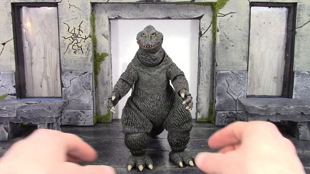 Neca Toys King Kong VS Godzilla 1962 GODZILLA Action Figure Toy Review смотреть онлайн