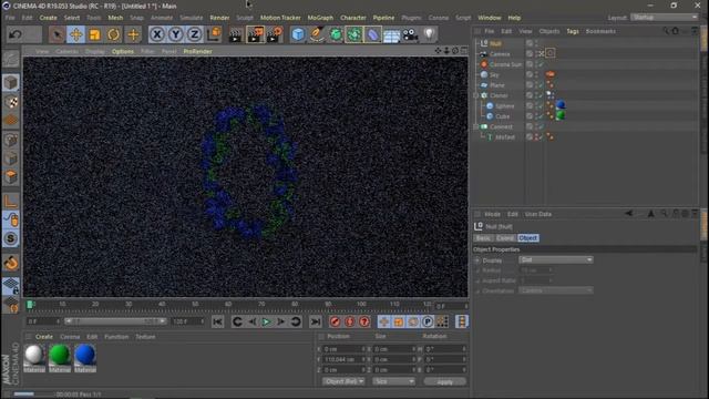 Красивая анимация текста в Cinema 4D. смотреть онлайн