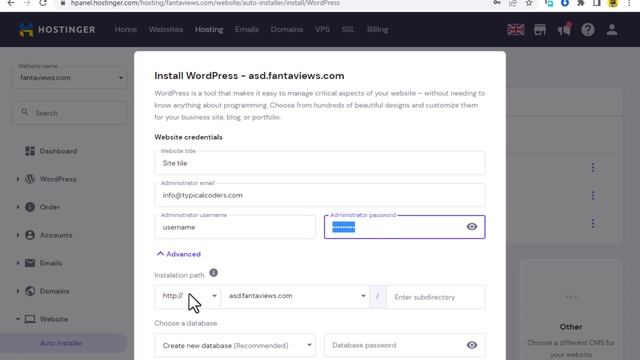 How to install a wordpress website in hostinger web hosting - Wordpress course part 1|Typical coder смотреть онлайн