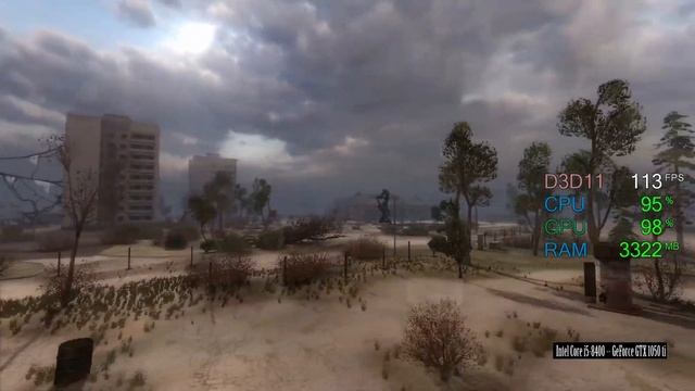 GeForce GTX 1050 ti -- Intel Core i5-8400 -- STALKER Call of Pripyat Benchmark смотреть онлайн
