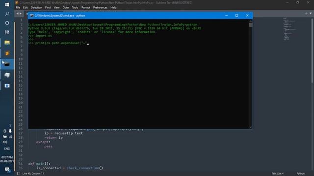 Just writing a Python trojan! Writing Trojans episode #1 смотреть онлайн