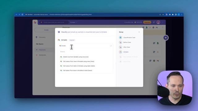 Save important emails to Airtable with Bardeen смотреть онлайн