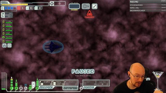 FTL Hard mode, WITH pause, Viewer ships! Stargate mod, 1st run! смотреть онлайн