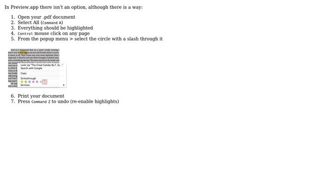 Apple: How to print PDF documents without highlights in Preview.app? (3 Solutions!!) смотреть онлайн