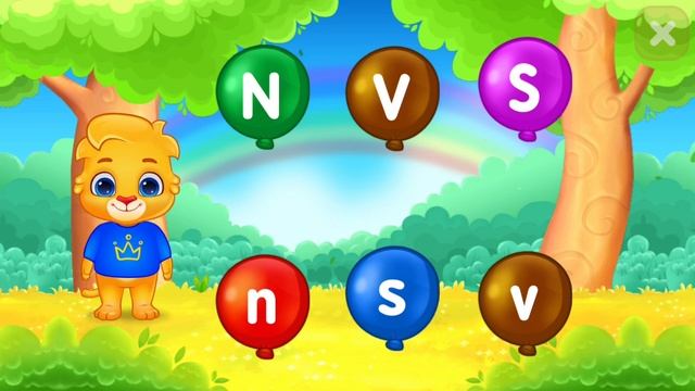 Alphabet Exercise || Match Uppercase & Lowercase Baby gameplay Fun game for children смотреть онлайн