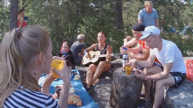 Водный Поход по Ладожскому Озеру ➤ Сплав по Ладоге смотреть онлайн