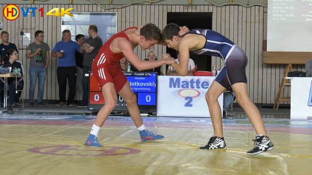 RINGEN | BM 2019 Männer (Freistil) - 57kg Nord, R 4 смотреть онлайн