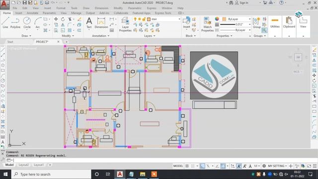 AUTOCAD -1- TEXT TO M TEXT COMMAND /2- QTEXT COMMAND/3-ARC ALIGN TEXT COMMAND смотреть онлайн