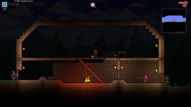 Terraria|Playthrough|Part 1: The Beginnings of Nate the Warrior смотреть онлайн