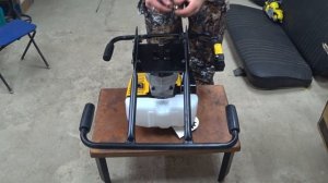 ОБЗОР бензинового мотобура CHAMPION AG364   ЧАСТЬ 1