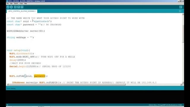 2. CONTROL GPIO ON NODEMCU WITHOUT INTERNET OR MOBILE NETWORK смотреть онлайн