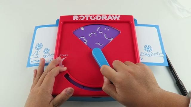 ROTODRAW Review | Trace! Turn! Draw! | The Classic Dial -A- Doodle Drawing Toy смотреть онлайн
