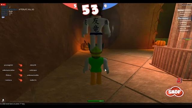 Roblox Dodgeball Halloween 2013: Bad Ending смотреть онлайн