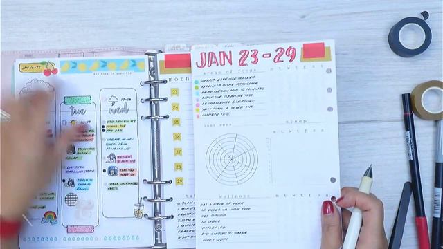 PLAN WITH ME! / January 23-29 / Lunar New Year Theme смотреть онлайн