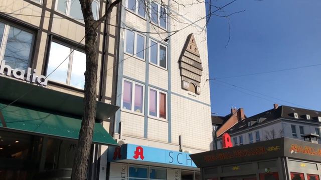 Германия. Хильдесхайм. Прогулка по городу Hildesheim смотреть онлайн
