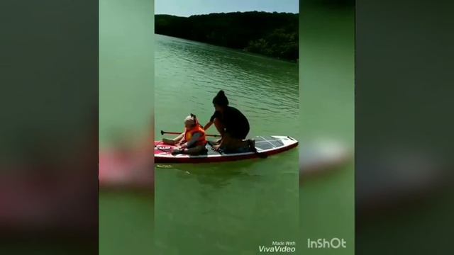 Сапборд, supbord, как правильно гребсти на сапборде, озеро Сукко, Анапа, отдых в Анапе смотреть онлайн