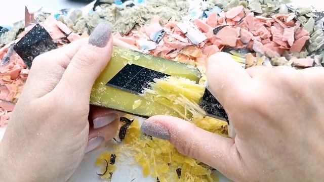 Dry Soap Cutting ?ASMR? Резка сухого мыла @soapASMR смотреть онлайн