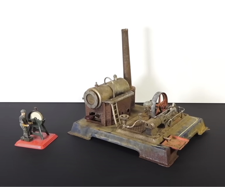 Живая паровая машина 1950-х годов "Вилеско" - Реставрация смотреть онлайн