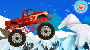 Монстр Трак - Зимние приключения - Мультики для детей