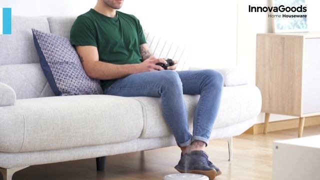 InnovaGoods 4-in-1 Rechargeable Robotic Floor Cleaner смотреть онлайн