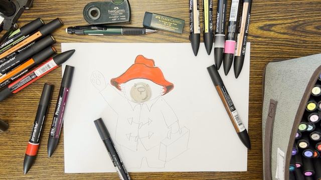 Як намалювати ведмедика Паддінгтона -Урок 145 Paddington смотреть онлайн