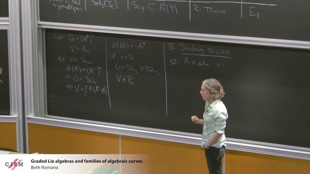 Beth Romano: Graded Lie algebras and families of algebraic curves смотреть онлайн