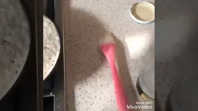 Домашние блины с медовым маслом