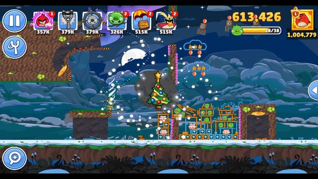 Angry Birds Friends Level 1 Tournament 1364 Highscore POWER-UP walkthrough смотреть онлайн