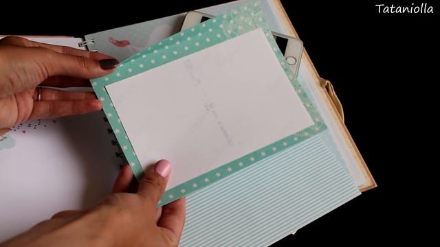 СкрапDIY: первые странички ДЕТСКОГО ФОТОАЛЬБОМА смотреть онлайн
