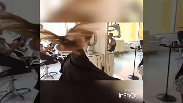 Салон ХНА - Стрижка горячими ножницами смотреть онлайн