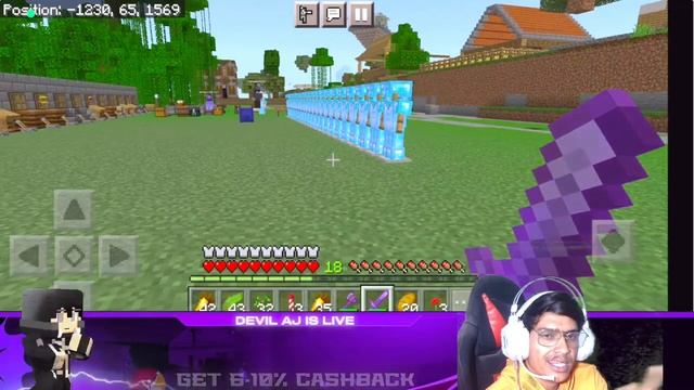 MINECRAFT LIVE STREAM | JOIN MY PUBLIC SMP JAVA / POCKET EDITION 24/7 @Techno Gamerz @GamerFleet смотреть онлайн