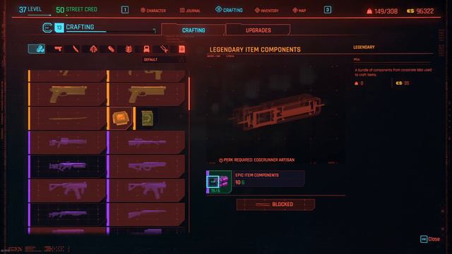 Cyberpunk 2077 Free Epic Crafting Components How To Guide смотреть онлайн