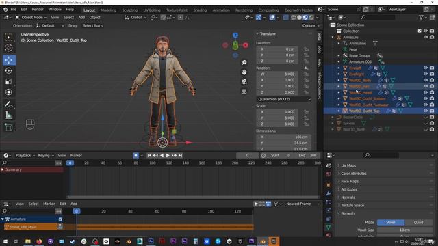 2. Exporting the main skeleton смотреть онлайн