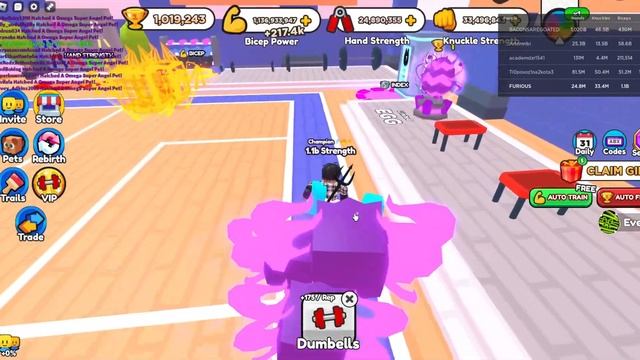 ЛУЧШИЙ СПОСОБ ПО ОТКРЫТИЮ 1000 ЯИЦ БЕЗ ДОНАТА! ROBLOX Arm Wrestling Simulator смотреть онлайн