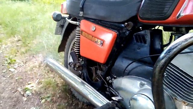 Отчет по Юпитеру 5, после ремонта двс. смотреть онлайн