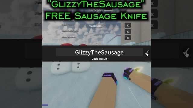 FREE Sausage Knife Codes Counter Blox Reimagined #Roblox #robloxcodes смотреть онлайн