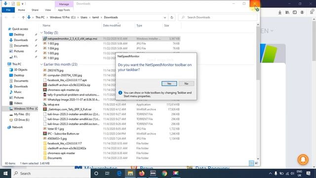 Windows 10 How to see internet speed | windows network monitor ? tamil смотреть онлайн