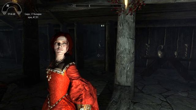 Skyrim Трисс Меригольд играбельная раса #1 смотреть онлайн