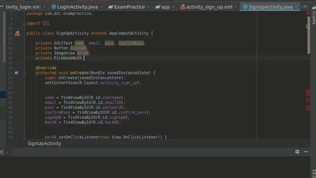 How to make Quiz APP in Android Studio | Part 6 | Connect to Firebase смотреть онлайн