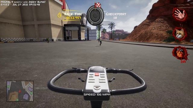 Postal 4- Scooter Minigame смотреть онлайн