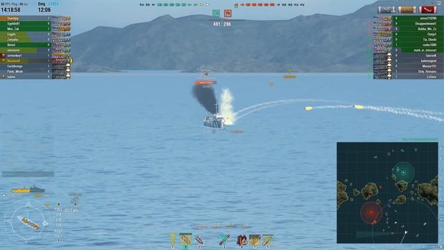 World of Warships - Gnevny Tier 5 Russian Destroyer Overview смотреть онлайн