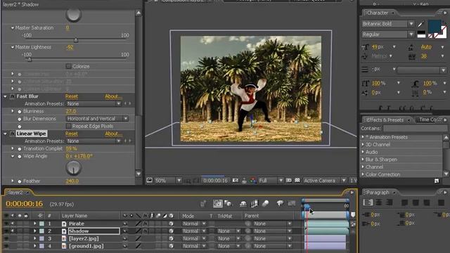 Animated Layers. Part 2. 10/9/2007 Vue 5-6, After Effects CS2 [vp1] смотреть онлайн
