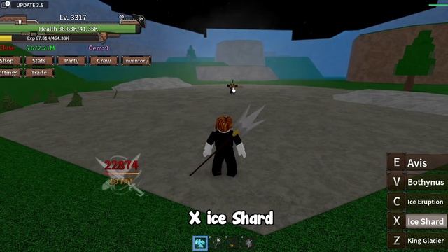 How to Awaken Ice Fruit in King Legacy смотреть онлайн