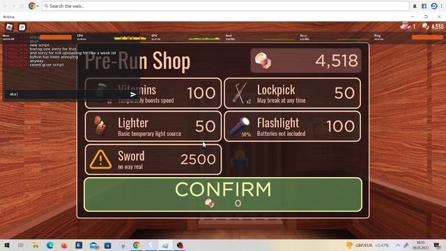 Roblox Doors Item Shop Sword Giver Script #scripts #doors #robloxdoors #doorsroblox #executor