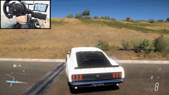 1969 Ford Mustang - (Boss 302) - Forza Horizon 5 Gameplay - Free Roam - FH5 4K - Steering Wheel смотреть онлайн