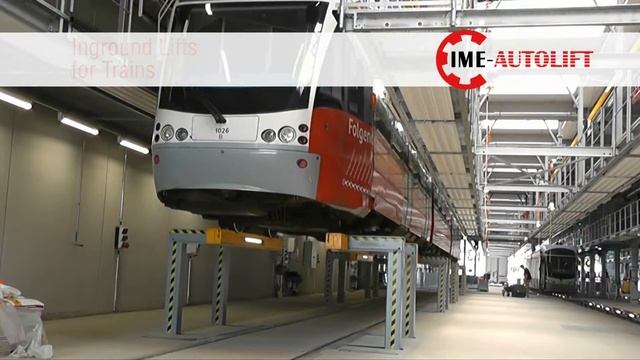 Подпольные домкраты для поезда в Saarbrücken (Germany). Вагондарға арналған астыртын домкраттар смотреть онлайн