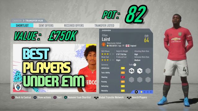 FIFA 20: BEST PLAYERS UNDER £1M
