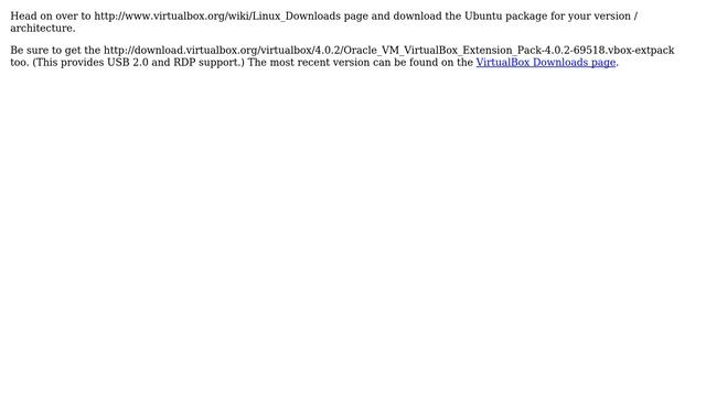 Ubuntu: How to upgrade VirtualBox to the latest version? смотреть онлайн