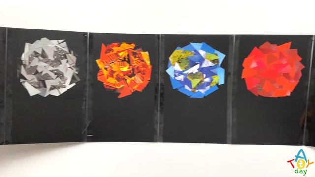 Guess the Planet Book | Solar System book for kids | Planets Order Craft | Solar System project смотреть онлайн